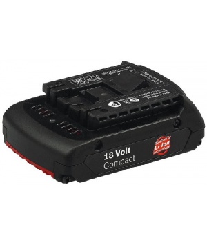 BATTERY BOSCH 18V 1 5Ah Lithium - Ion sliding 2607336560 BATTERY BOSCH 18V 1 5Ah Lithium - Ion sliding 2607336560