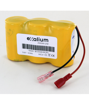 Batterie 3.6V 4.5Ah NiCd type