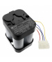 Batería de NiCd 21147701000 de 4.8V 8Ah para lámpara Ceag EATON SEB 8/8L