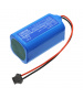 Batterie 14.4V 2.6Ah Li-ion 106936 pour aspirateur Tesla RoboStar iQ550