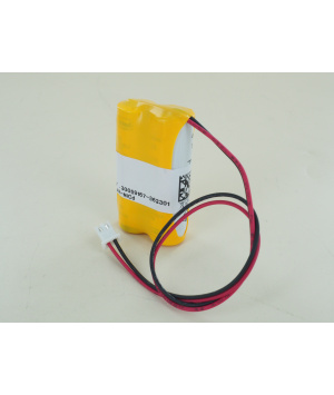 Batería NiCd de 2.4V 800mAh para bloques BAES Legrand Kickspot 061087