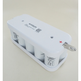 Batterie Ni-Cd 6V 8AH 5VNTDHU-2 Flasques Arts (131774)
