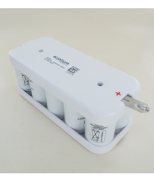 Batterie Ni-Cd 6V 8AH 5VNTDHU-2 Flasques Arts (131774)