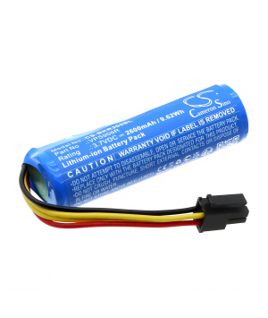 Batteria VPS906R agli ioni di litio da 3,7 V 2,6 Ah per registratore di cassa Beko 300TR