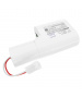 Batería de NiCd 40000503 de 9.6V 3Ah para controlador LED de emergencia Bodine BSL310-SB