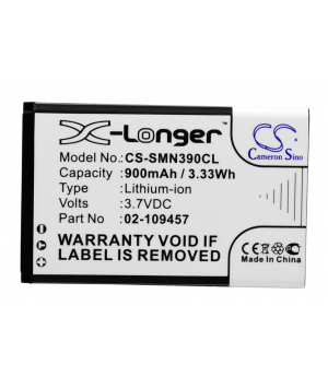 3.7V 0.9Ah Li-ion battery for Snom 1271