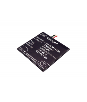 3.85V 2.3Ah LiPo battery for HTC 2PWD100