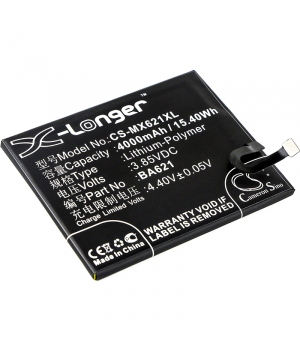 3.85V 4Ah LiPo battery for MeiZu M5 Note