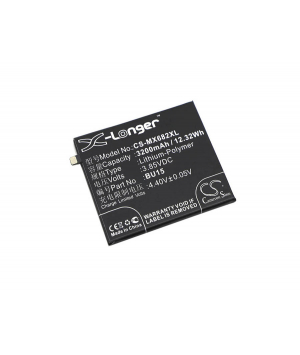 3.85V 3.2Ah LiPo battery for MeiZu M3X