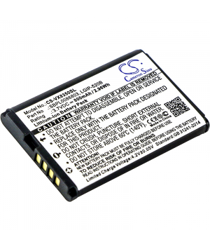 3.7V 1Ah Li-ion battery for MetroPCS MN180