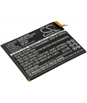 Batteria 3.85V 3.6Ah LiPo per Qihoo 1509-A00