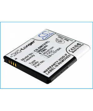 Batteria 3.7V 1.8Ah Li-ion per Samsung Galaxy S Hercules