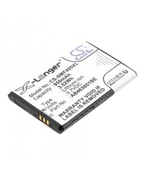 3.7V 0.95Ah Li-ion batterie für Samsung Blade