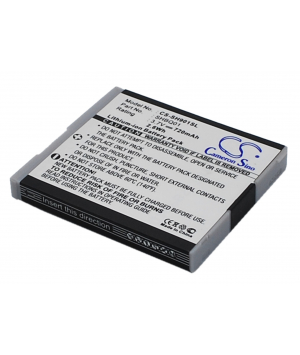 3.7V 0.72Ah Li-ion battery for Sharp SH05 3.7V 0.72Ah Li-ion battery for Sharp SH05
