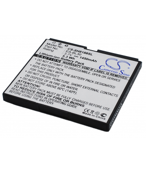 3.7V 1.45Ah Li-ion battery for Sharp SH8188U