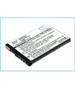 3.7V 0.75Ah Li-ion battery for Sharp SH001