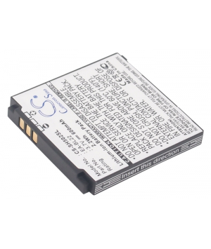 3.7V 0.6Ah Li-ion battery for Sharp SH5010C