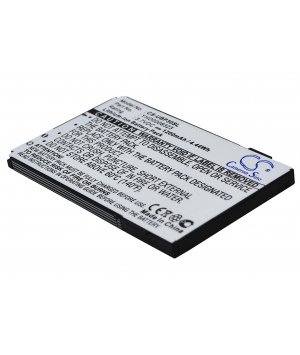 3.7V 1.2Ah Li-ion battery for Simvalley XP25