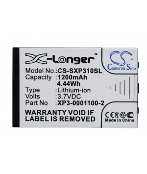 3.7V 1.2Ah Li-ion battery for Socketmobile Sonim XP3-S