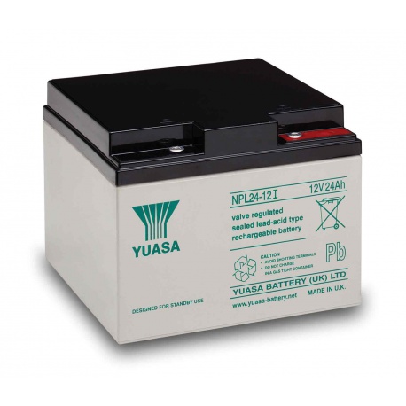 Batterie Plomb Yuasa 12V 24Ah NPL24-12I