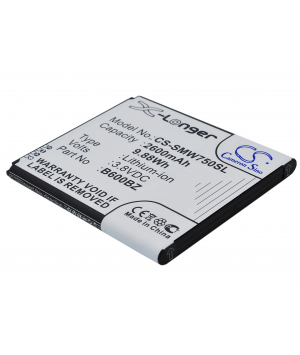 3.8V 2.6Ah Li-ion battery for Verizon SM-W750V
