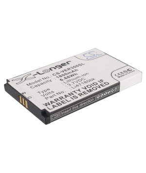 3.7V 1.8Ah Li-ion battery for Viewsonic Q1
