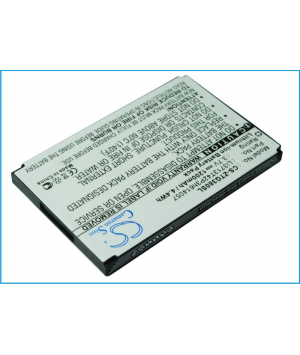 3.7V 1.2Ah Li-ion battery for ZTE D800