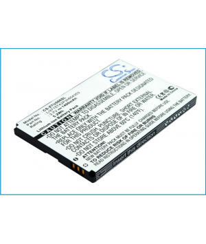 3.7V 1.4Ah Li-ion battery for ZTE E760