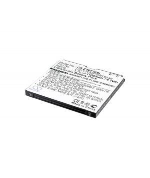 3.7V 1.1Ah Li-ion battery for ZTE Atlas