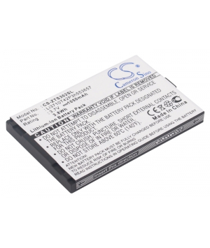 3.7V 1.05Ah Li-ion battery for ZTE S302
