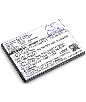 3.8V 2.5Ah LiPo battery for ZTE GRAND X 3