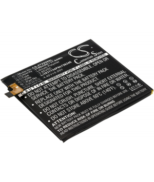 3.85V 3.1Ah LiPo battery for ZTE A2017U