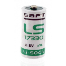 Batterie Lithium Saft LS17330 2 / 3A 3.6V.1Ah