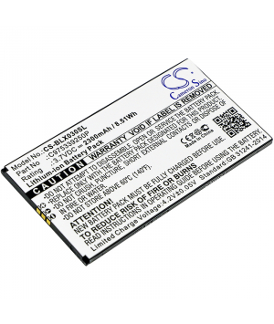3.7V 2.6Ah Li-ion battery for BLU D0030UU