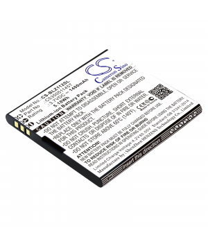 3.7V 1.4Ah Li-ion battery for BLU Yezz