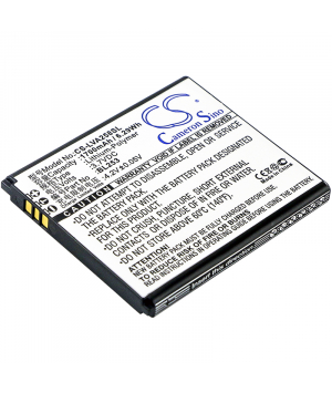 3.7V 1.8Ah Li-ion battery for Lenovo A2580