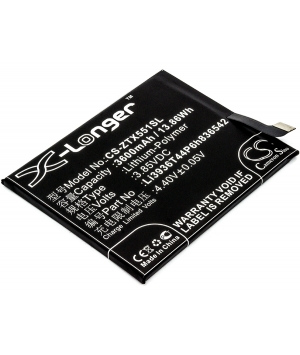 3.85V 3.6Ah Li-Po battery for ZTE Nubia M2
