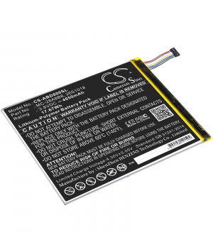 Batterie 3.8V 4.65Ah LiPo pour Tablette Amazon Kindle Fire HD 8