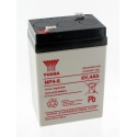 Lead 6V 4Ah OVA51023E for TOPLUX battery