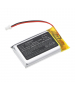 Batterie 3.7V 800mAh LiPo AHB802540 pour intercom Fodsports M1S Pro