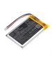 Batterie 3.7V 1.2Ah Lipo AHB503759 pour Babyphone Moonybaby Trust 30