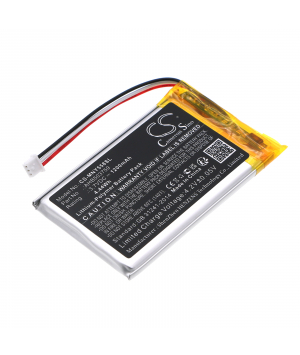 Batterie 3.7V 1.2Ah Lipo AHB503759 pour Babyphone Moonybaby Trust 30