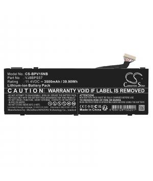 11.4V 3.5Ah Li-ion batterie für Sony VAIO S15 2019