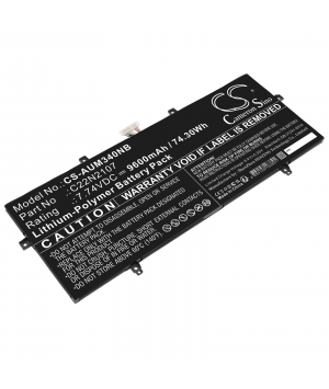 7.74V 9.6Ah LiPo batterie für Asus Zenbook 14 2022 UX4302ZA