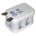 7.2V 4Ah 6VNTDH autonomous emergency lighting unit 124966 Saft battery