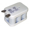 Batterie 7.2V 6 VTD NiCd Flasque Saft (124966)