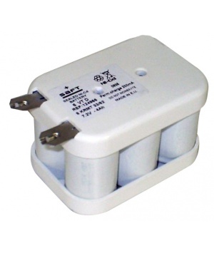 Batterie 7.2V 6 VTD NiCd Flasque Saft (124966)