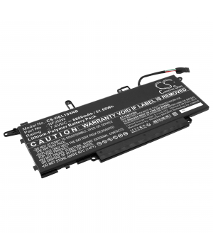 Batteria LiPo da 7,6 V 6,8 Ah NF2MW per DELL Latitude 14 9410 27M6V