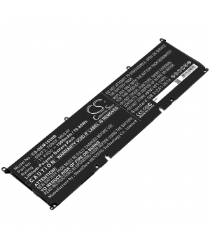 11.4V 7Ah LiPo batterie für DELL Alienware M15 2020 ALW15M-5758
