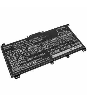 11.34V 3.4Ah LiPo batterie für HP Pavilion 15 15-EG0000